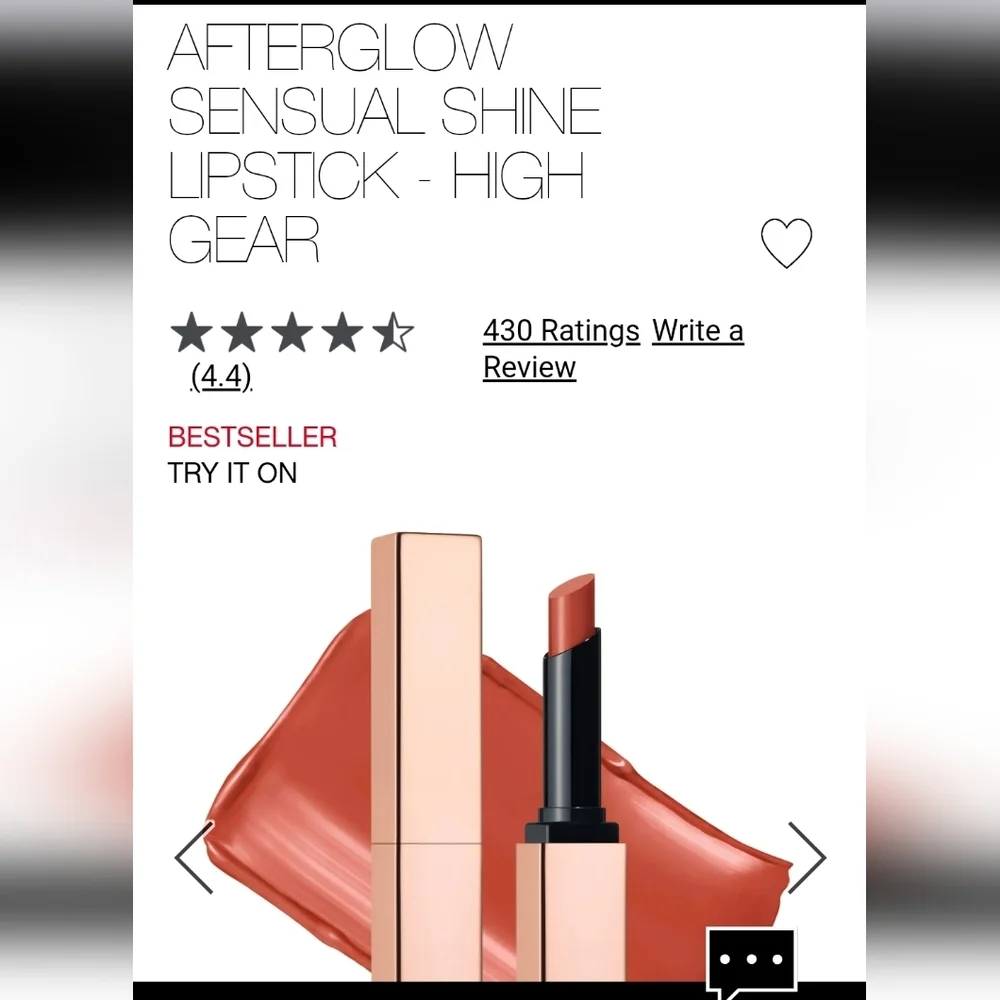 NARS Powder Blush DEEP THROAT & Sensual Shine Lipstick HIGH GEAR Duo MSRP $68